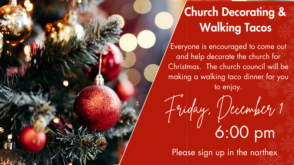 Christmas Decorating | Crossroad Lutheran Church